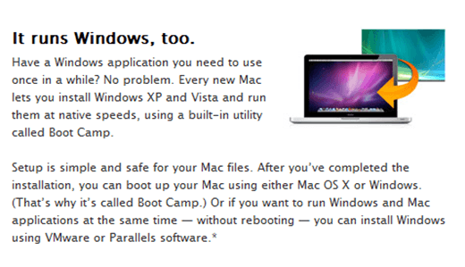bootcamp for mac os x 10.6